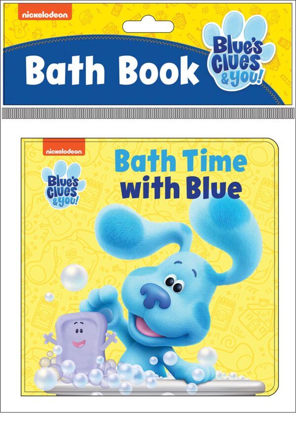 Nickelodeon Blue's Clues & you! Waterproof Bath Book / Bath Toy