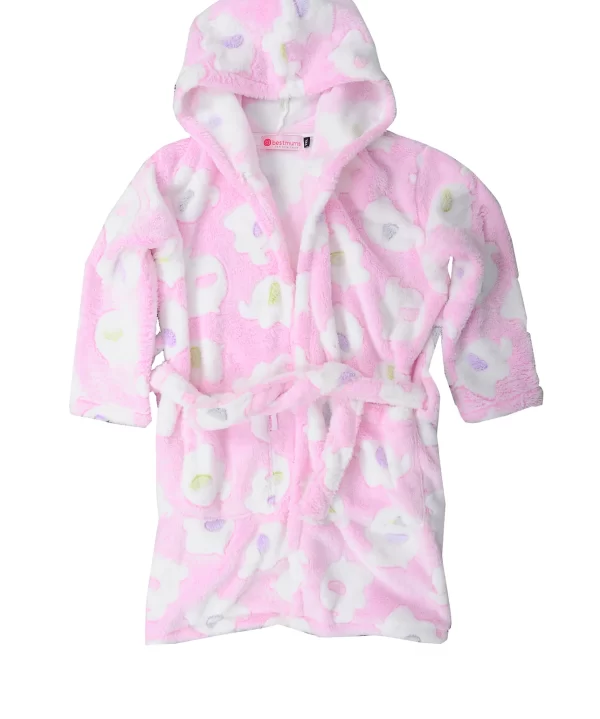 Best Mums Pink Elephant Baby Robes