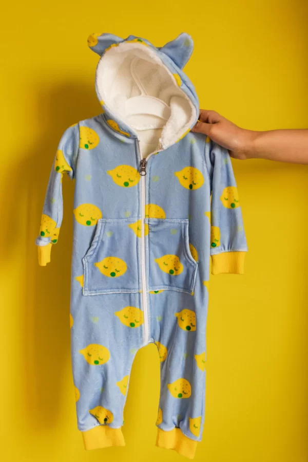 Baby Burbs The burpy lemon onesie