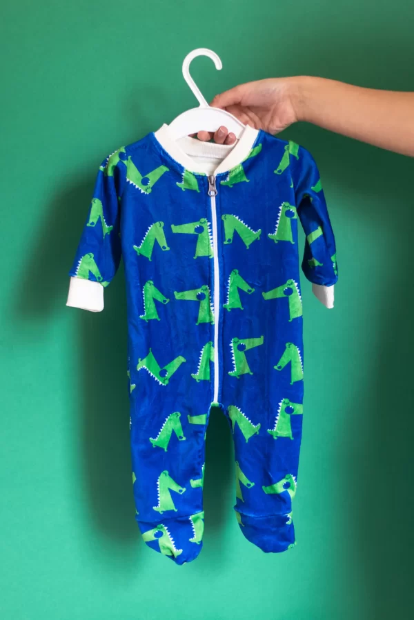 Baby Burbs The burpy croc onesie