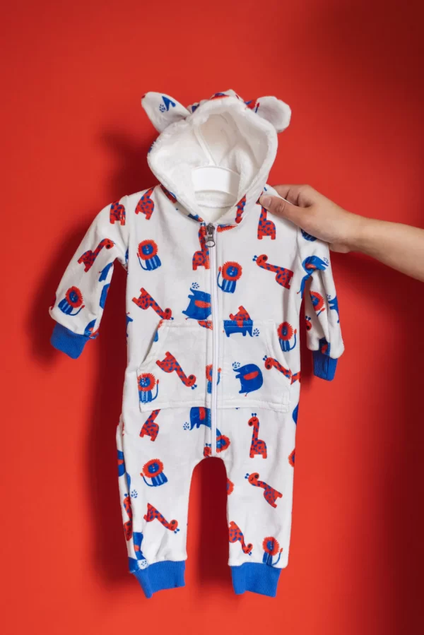 Baby Burbs The burpy zoo onesie