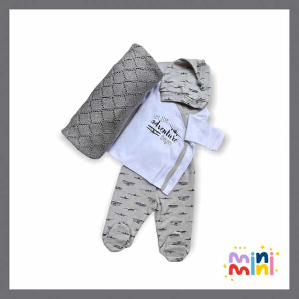 The Mini Mini Airplane Baby Set