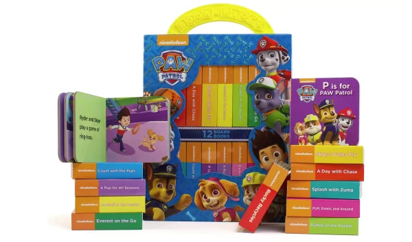 Nickelodeon Paw Patrol Chase, Skye, Marshall, and More! - My First Library Board Book Block 12-Book Set