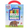 vWorld of Eric Carle, My First Library Animal Board Book Block 12-Book Set - PI Kids