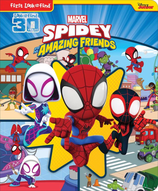 Marvel Spider-man - Spidey and His Amazing Friends - First Look and Find Activity Book PI Kids