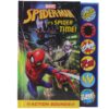 Marvel Spider-Man Spider-verse - It's Spider Time! Action Sound Book - Includes 4 Action Packed Graphic Novel Stories / Comics - PI Kids (Play-A-Sound)