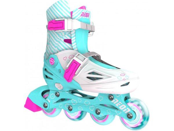 YVolution Roller Skates Neon Inline sea pink