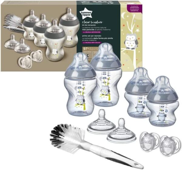 Tommee Tippee – Closer to Nature Newborn Starter Kit, Owl