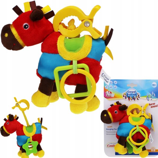 Canpol Babies Hanging Soft Toy Horse Sound