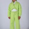 Cottonovi Neon Lime Co-Ord Set