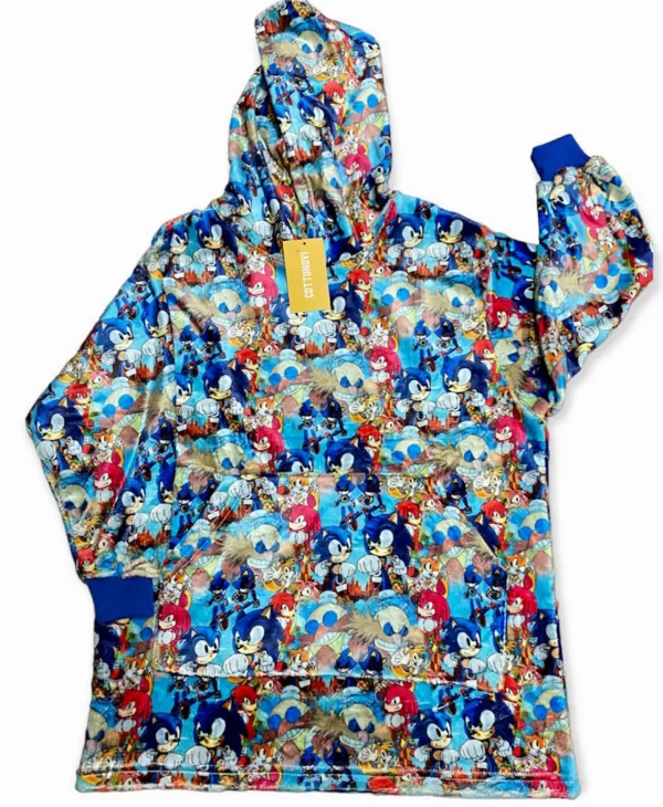 Cottonovi Sonic Kids Fleece Snuddie