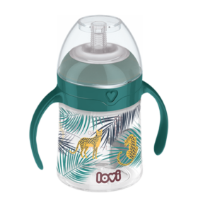 LOVI First cup with weighted straw 150ml