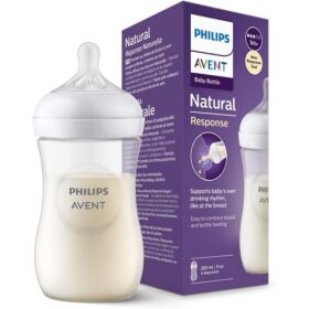 Philips Avent Natural Response Baby Bottle,1m+,260ml