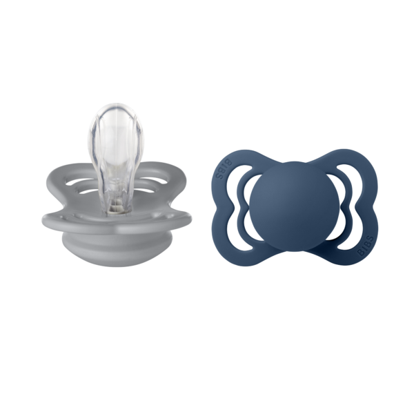 BIBS Pacifier Supreme Symmetrical Pack of 2