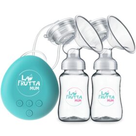 Lafrutta Double Electric Breast Pump 150Ml*2 +Free Milk Bags