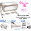 Chicco Next2Me Magic Evo Co-Sleep Crib Grey [Used]